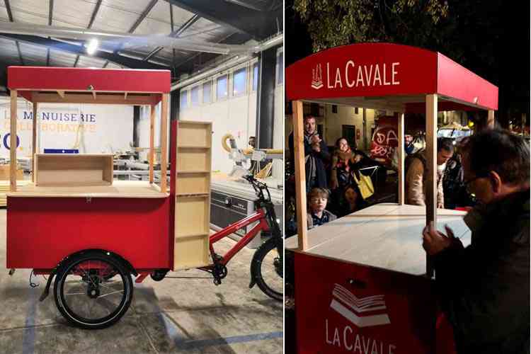 Montpellier : un vélo-librairie sillonne les quartiers sans bibliothèque