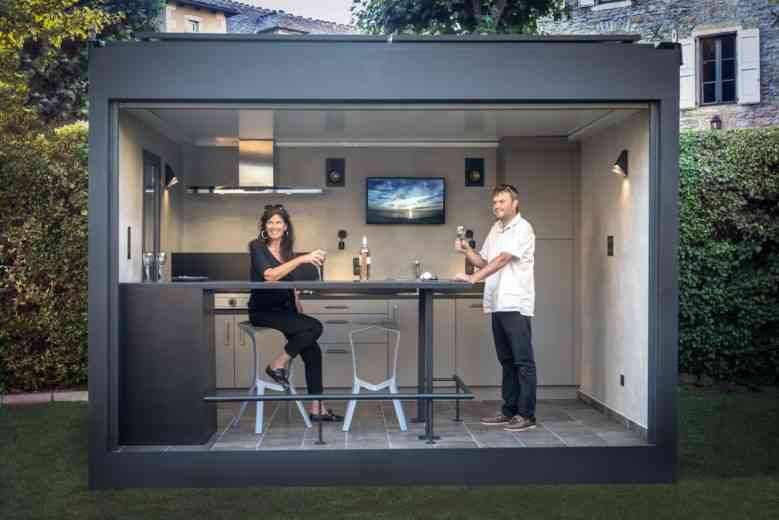 House Plus, une "cuisine secondaire" à installer directement dans son jardin