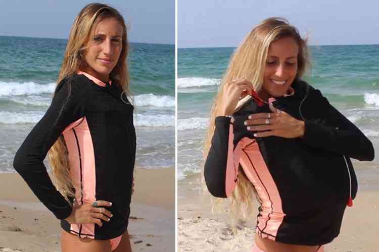 Sun-Float, une veste de natation avec gilet gonflable de secours