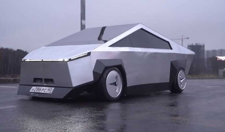 La Cybertruck de Tesla a droit à une imitation russe "presque parfaite"