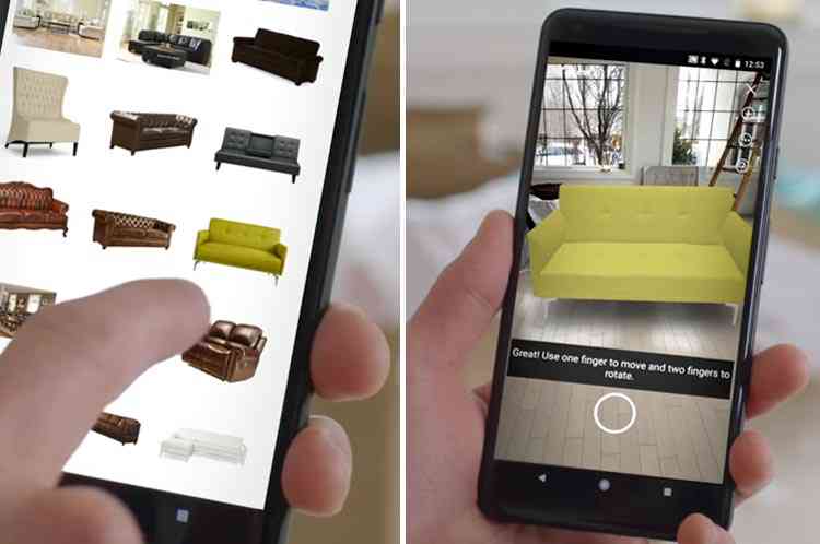 Réalité Augmentée : Amazon propose de tester les meubles chez vous avant de les acheter