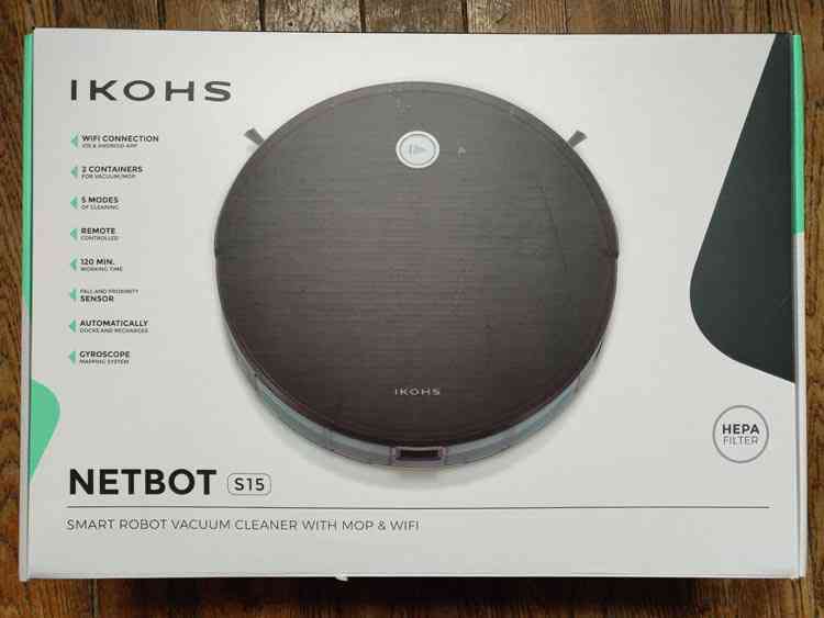 Test du Ikohs Netbot S15, le robot aspirateur autonome à moins de 160 €