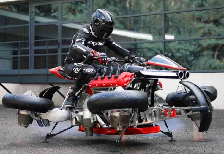 Lazareth LMV 496, la (vraie) première moto volante