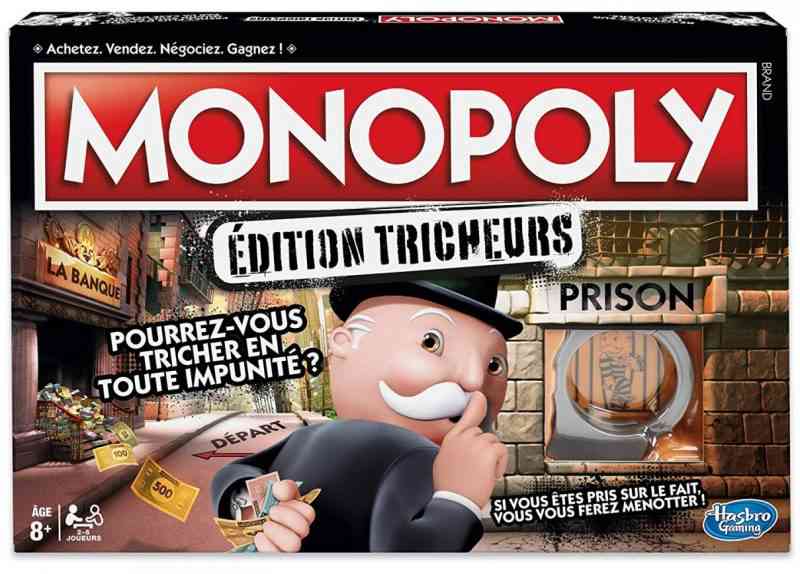 Le Monopoly des Tricheurs (Editeur Hasbro) :