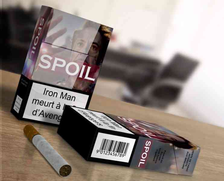 Insolite : des "spoilers" de films et séries sur les paquets de cigarettes pour arrêter de fumer ?