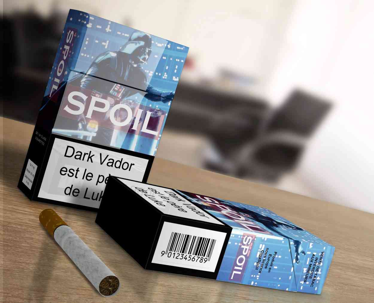 Insolite : des "spoilers" de films et séries sur les paquets de cigarettes pour arrêter de fumer ?