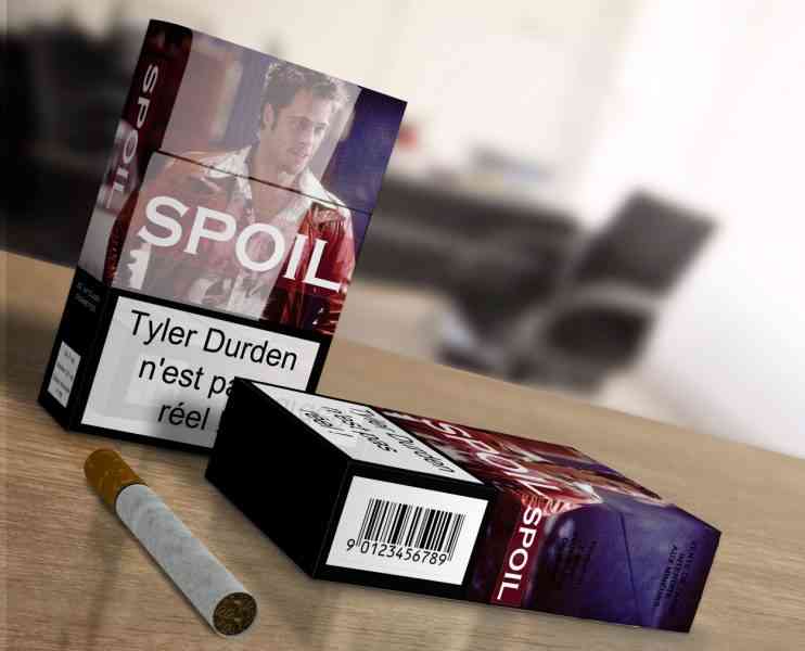 Insolite : des "spoilers" de films et séries sur les paquets de cigarettes pour arrêter de fumer ?