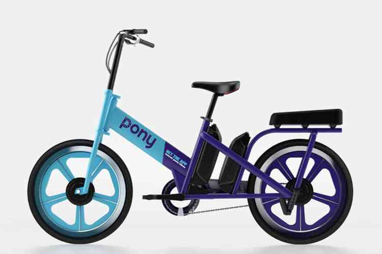 Double Pony, un vélo électrique pour deux personnes en libre service