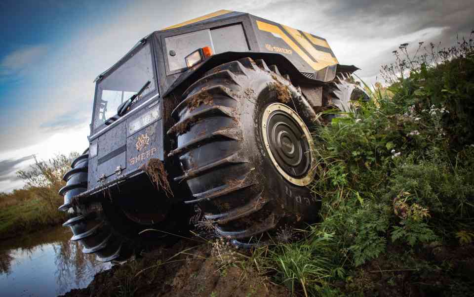 SHERP, le véhicule tout-terrain qui peut vous emmener partout