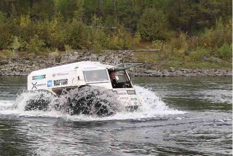 SHERP, le véhicule tout-terrain qui peut vous emmener partout