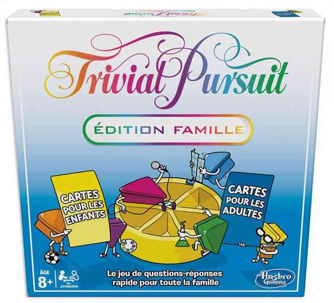 Le Trivial Pursuit Edition Famille (Editeur Hasbro Gaming) :