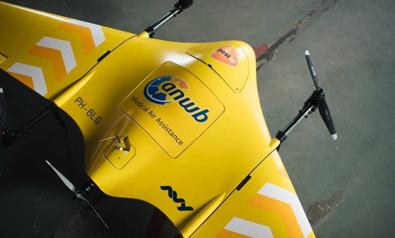 AVY, un drone ambulance pour livrer des médicaments dans les zones difficilement accessibles