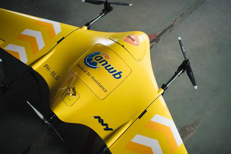 AVY, un drone ambulance pour livrer des médicaments dans les zones difficilement accessibles