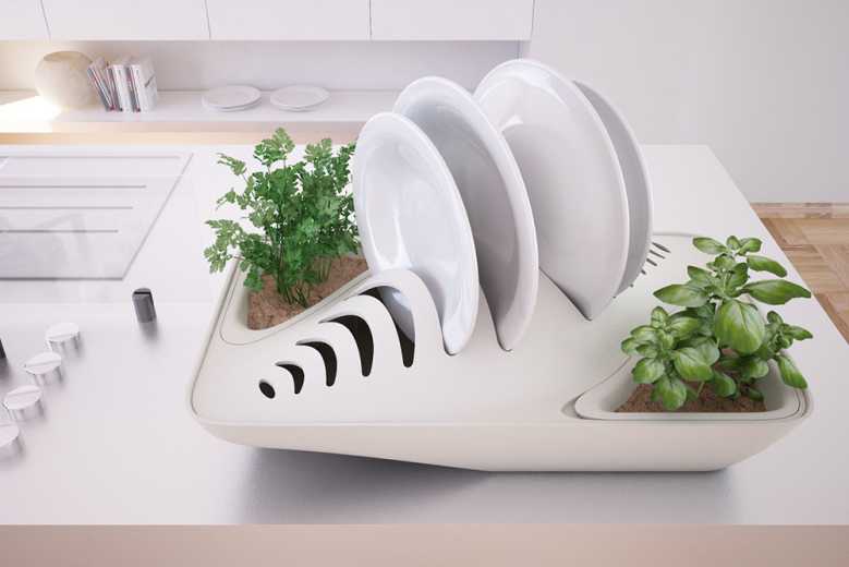 Fluidity, l’ingénieux égouttoir pot de plante de Designlibero