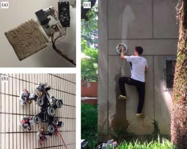 Des ingénieurs chinois inventent un dispositif qui permet d'escalader les murs comme Spiderman