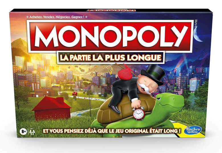 Hasbro dévoile un Monopoly à double plateau "La Partie La Plus Longue"