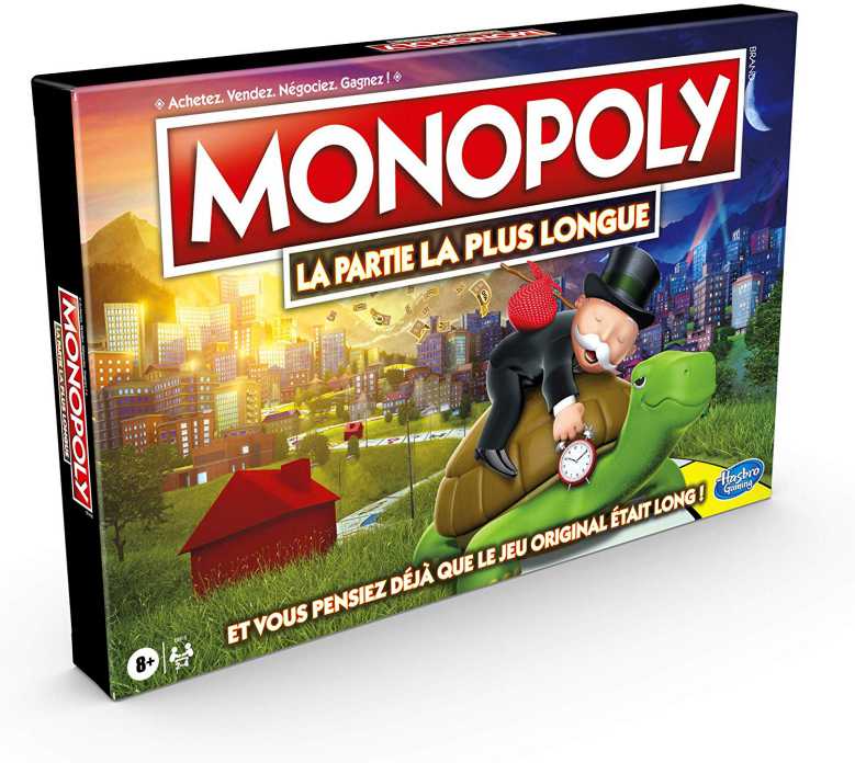 Hasbro dévoile un Monopoly à double plateau "La Partie La Plus Longue"