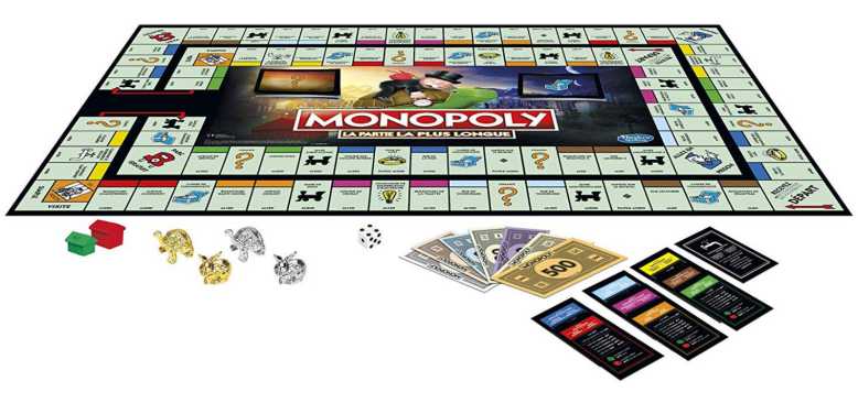 Hasbro dévoile un Monopoly à double plateau "La Partie La Plus Longue"