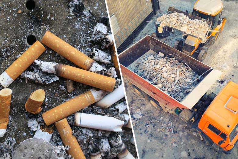 L'industrie du tabac et du bâtiment devront payer pour le recyclage de leurs déchets