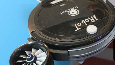 Roomba : il fait voler son robot aspirateur pour qu'il monte les escaliers...