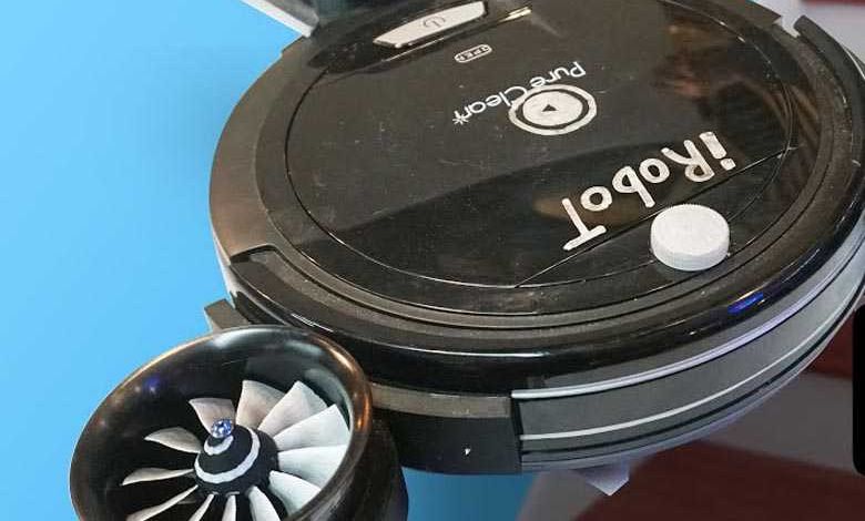 Roomba : il fait voler son robot aspirateur pour qu'il monte les escaliers...