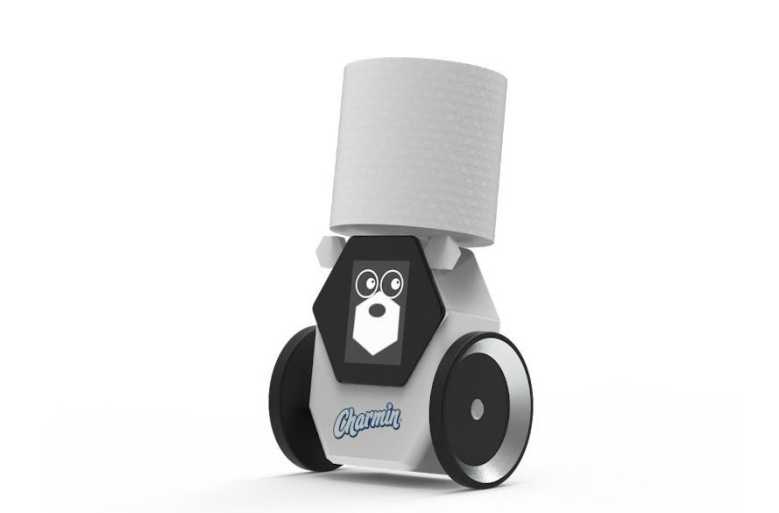 Plus de papier toilette ? Le robot "RollBot : Charmin" va le chercher pour vous...