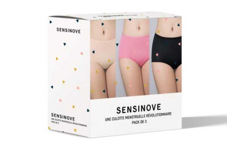Sensinove, la culotte menstruelle lavable en fibre de bambou