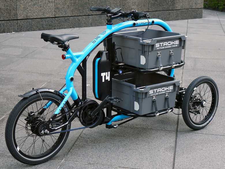 Stroke Active Cargo Trike, un impressionnant triporteur électrique japonais