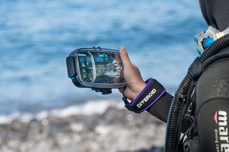 DIVEROID : le nouveau boitier intelligent pour smartphone destiné à la plongée sous-marine