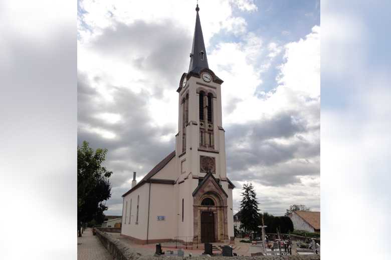 Alsace : 140 mètre carré de panneaux solaire sur le toit de l'église de Griesheim-sur-Souffel