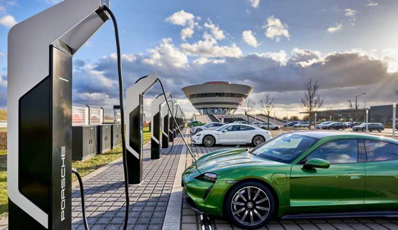 Porsche ouvre le plus puissant parc de recharge d’Europe en Allemagne