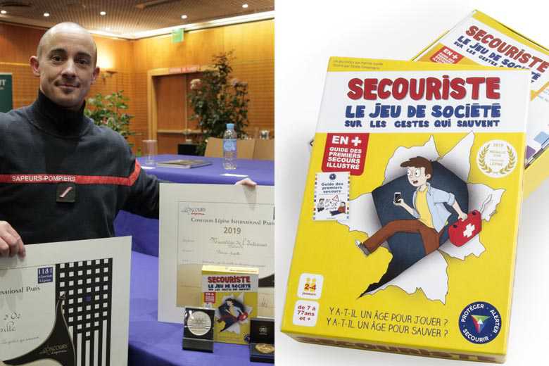 Secouriste : un pompier professionnel dévoile un jeu de société sur les gestes qui sauvent...