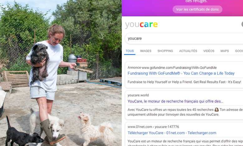 YouCare : le moteur de recherche qui offre des repas aux associations de protection animale !