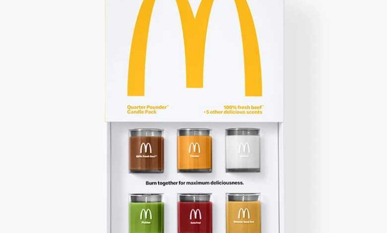 Il existe des bougies au parfum du Royal Cheese de McDonald's