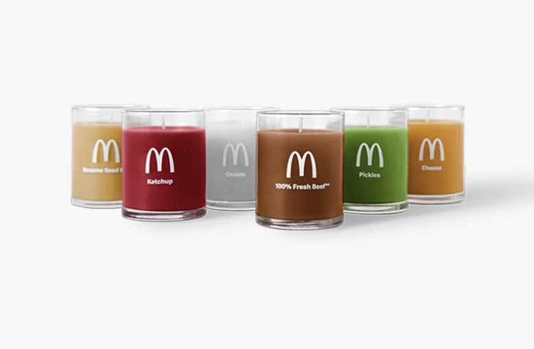 Il existe des bougies au parfum du Royal Cheese de McDonald's