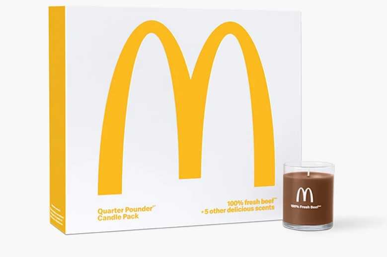 Il existe des bougies au parfum du Royal Cheese de McDonald's