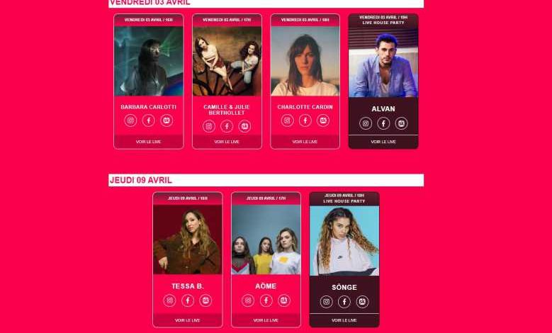 Sofa Festival : une plateforme qui recense tous les concerts en streaming et en accès libre sur les réseaux sociaux