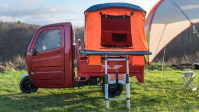 Elektrofrosch PRO Camping : un mini camping-car à trois roues à seulement 3990€