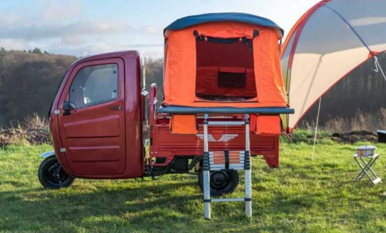 Elektrofrosch PRO Camping : un mini camping-car à trois roues à seulement 3990€