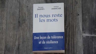 "Il nous reste les mots", un livre poignant qu'il vous faut lire absolument...