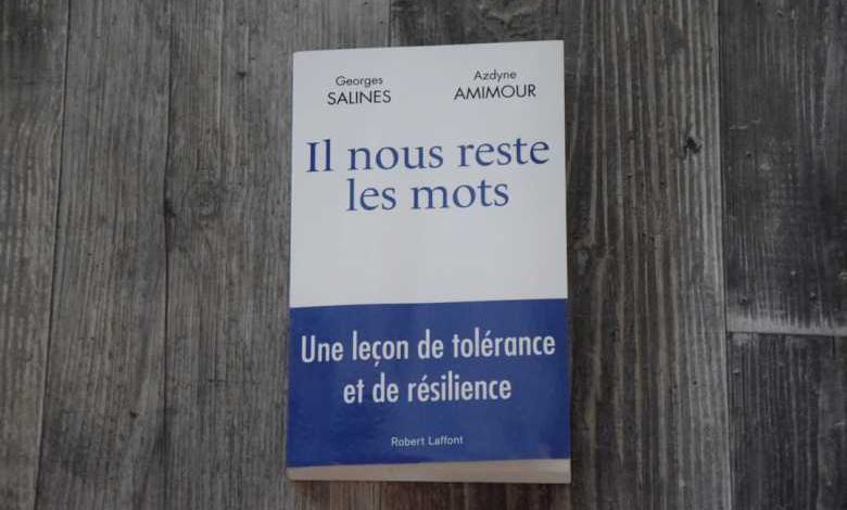 "Il nous reste les mots", un livre poignant qu'il vous faut lire absolument...