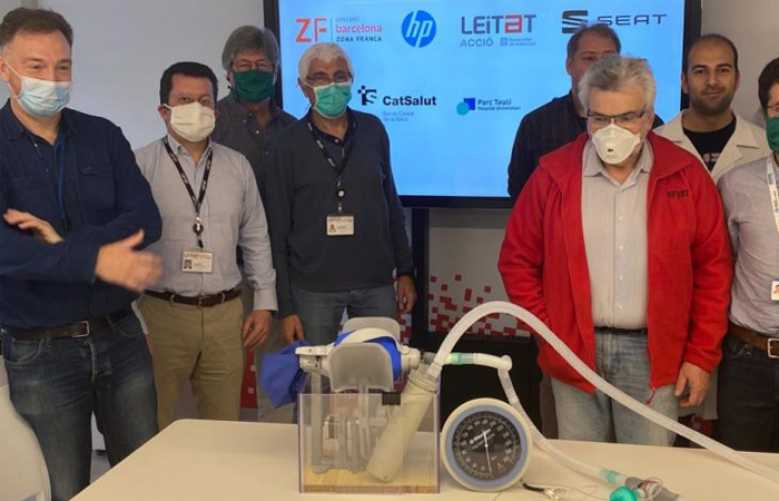 Espagne : devant la pénurie d'appareils respiratoires, les scientifiques approuvent un modèle imprimé en 3D