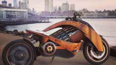 Newron EV-1, l’étonnante moto électrique en bois de Newron Motors