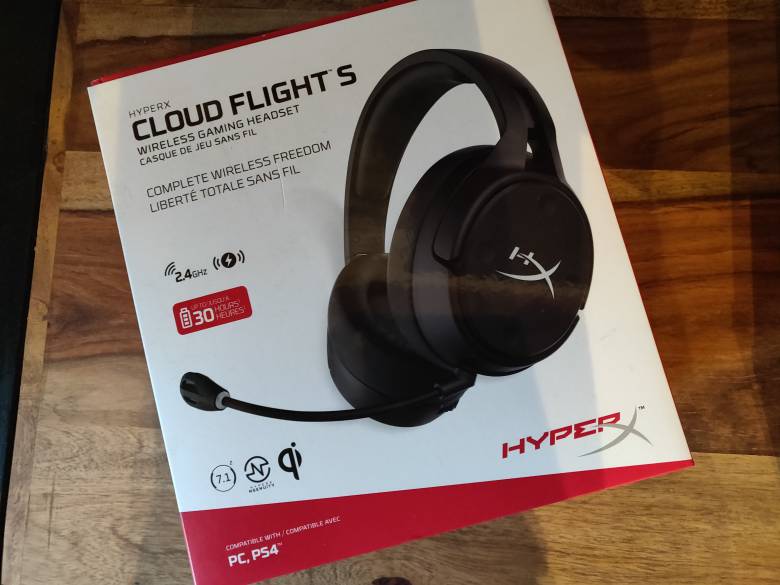 HyperX : Test du casque gaming Cloud Flight S à rechargement sans fil QI