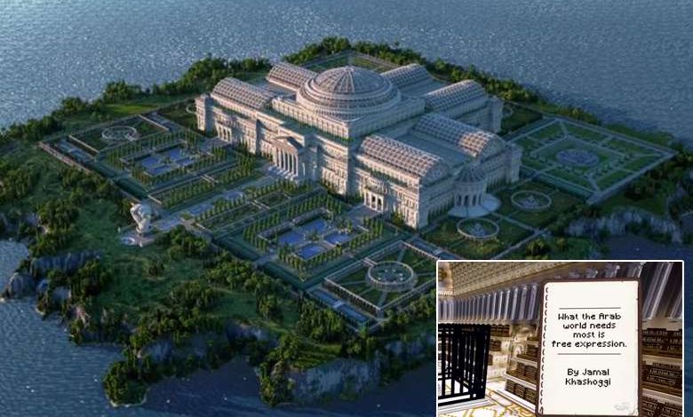 Reporters sans Frontières propose une bibliothèque virtuelle géante dans Minecraft pour lutter contre la censure