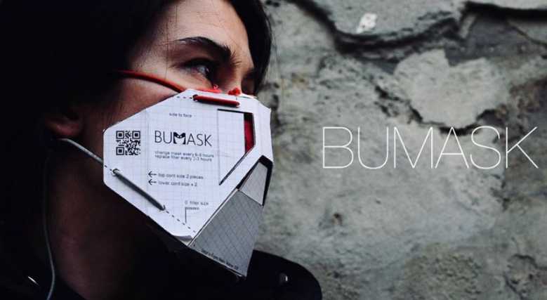 Bumask : un designer russe dévoile les plans d'un masque de protection en carton !