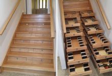 Insolite : Un australien transforme son escalier en cave à vin... C'est juste parfait pour optimiser cet espace souvent vide !