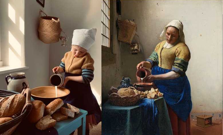 Le Getty Muséum lance un défi créatif : Reproduire des toiles célèbres avec les objets de la maison