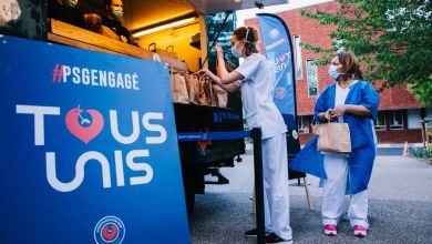 Le PSG mobilise tout son staff pour livrer des repas au personnel hospitalier avec des food trucks