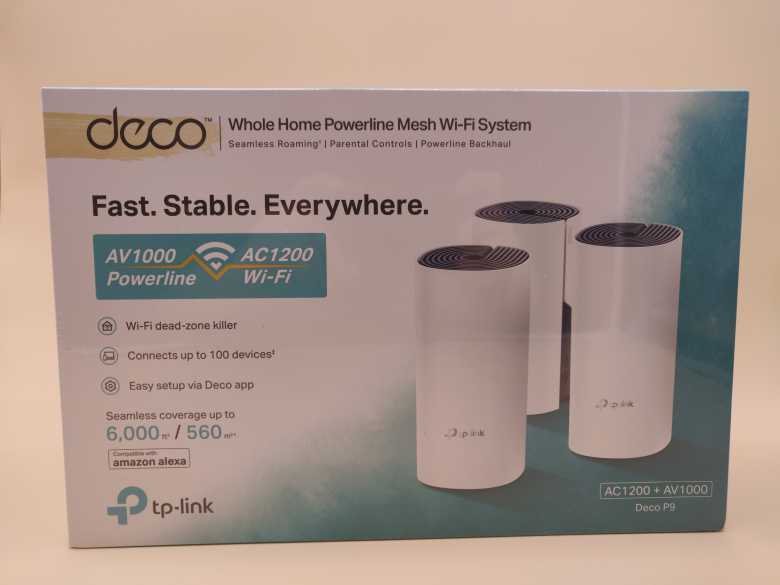 Test du Deco P9 de TP-Link, une solution hybride WiFi Mesh + CPL qui augmente la couverture WiFi